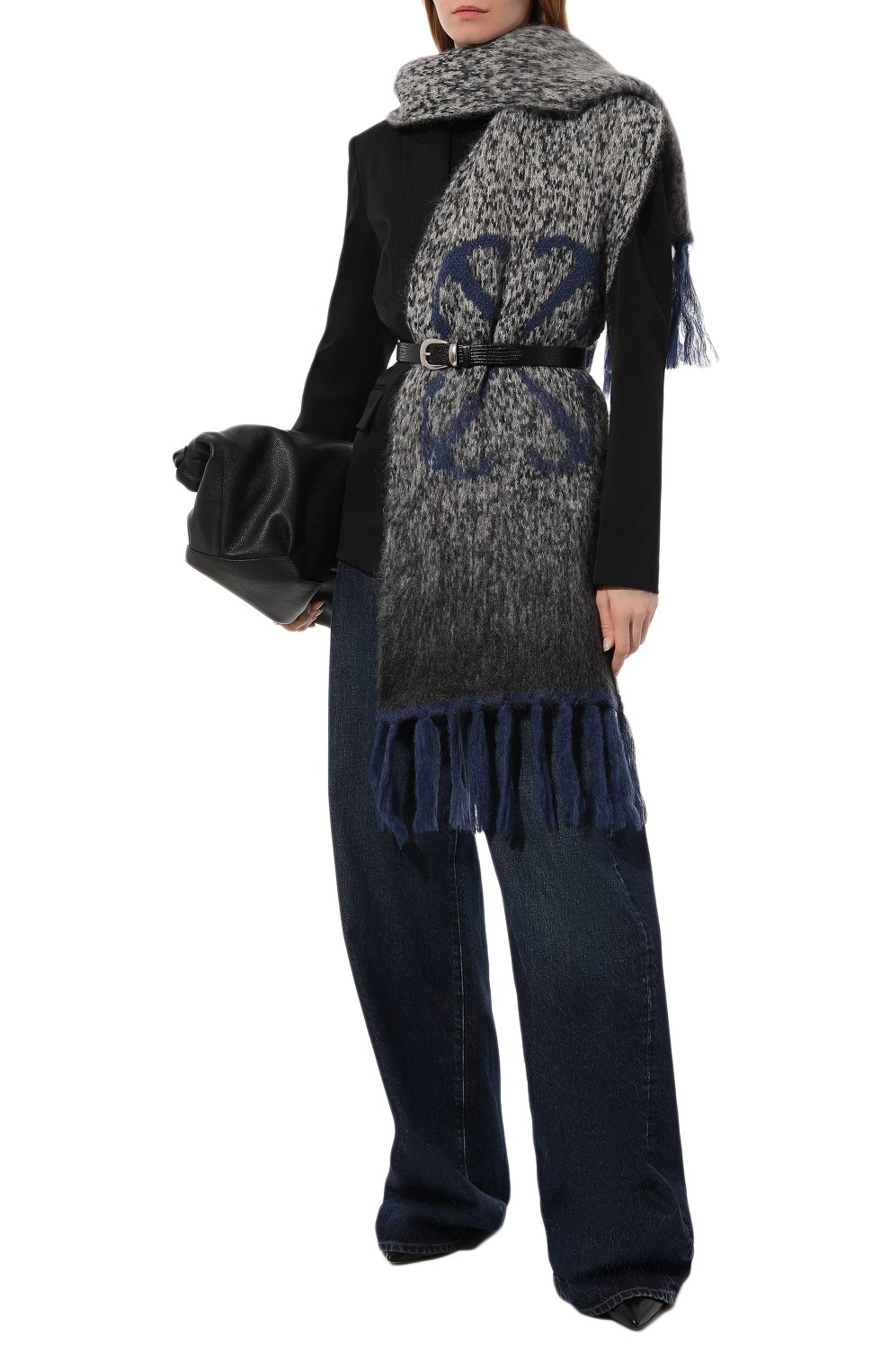 Шарф OFF-WHITE, арт. 0WMA052F23KNI001, фото 2