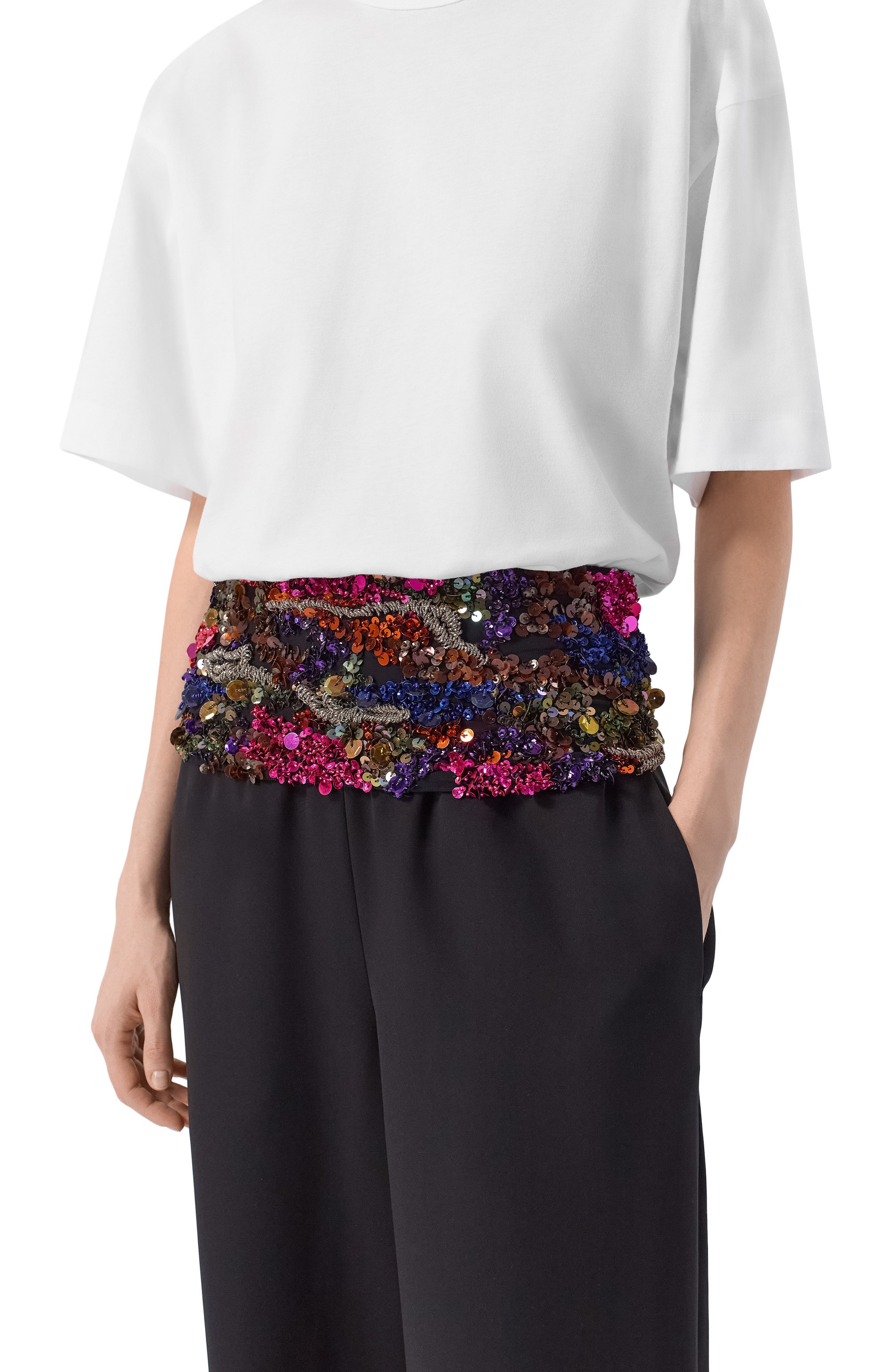 Текстильный пояс DRIES VAN NOTEN, арт. 130608/3371, фото 2