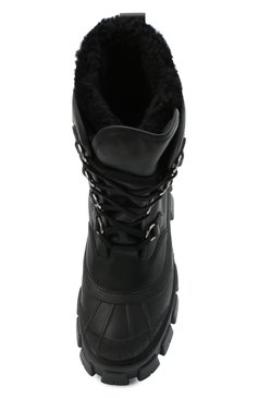 Кожаные ботинки PRADA, арт. 1U363M-3A6N-F0002-ZF55, фото 4