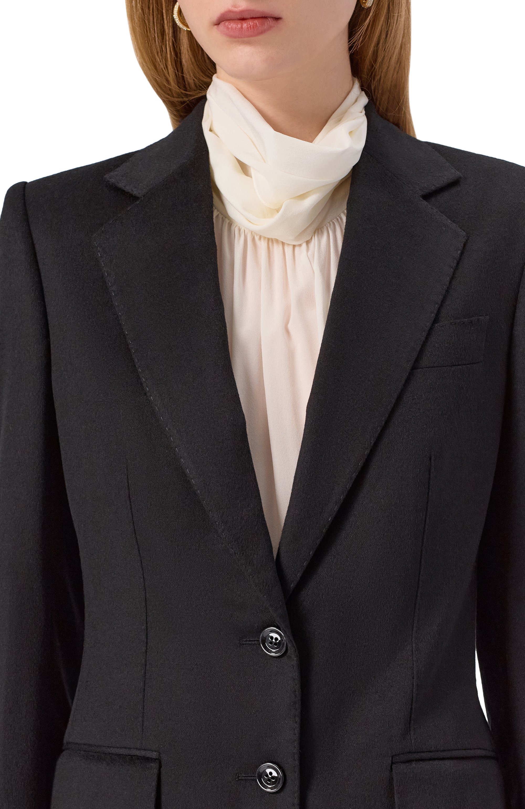 Жакет из кашемира и шелка DOLCE & GABBANA, арт. F29KNT/GDDC0, фото 5