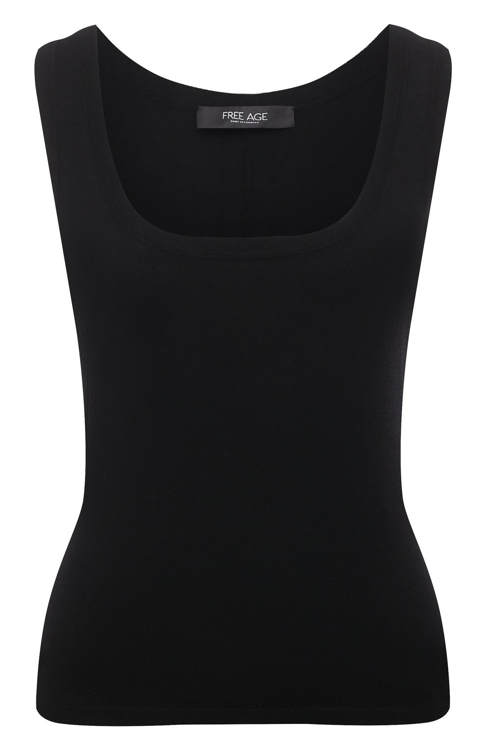 Майка из шелка и вискозы FREEAGE, арт. S23.TP026.6079.900_TS, фото 1