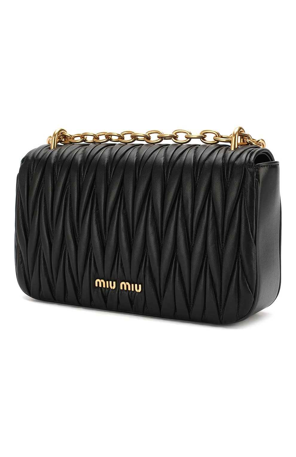 Сумка из кожи MIU MIU, арт. 5BD141-N88-F0002-OOO, фото 3