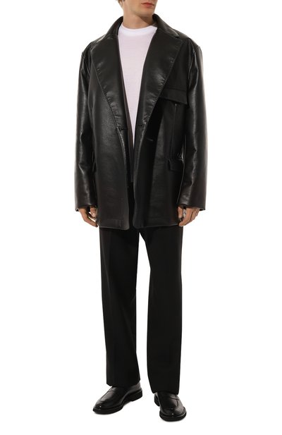 Кожаный пиджак WHO_AM, арт. MJ1-P243-LEATHER, фото 2