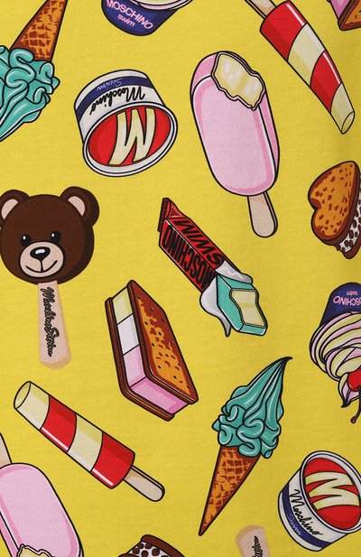 Хлопковая майка MOSCHINO, арт. A8901/9413, фото 5