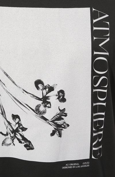 Хлопковая футболка bryce crew AG ADRIANO GOLDSCHMIED, арт. 70240LXYP/ATINKS, фото 5