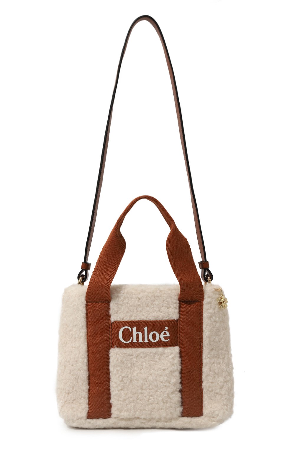 Сумка CHLOÉ кремового цвета по цене 26350 руб., арт. C10323, фото 4 Сумка CHLOÉ, арт. C10323, фото 4