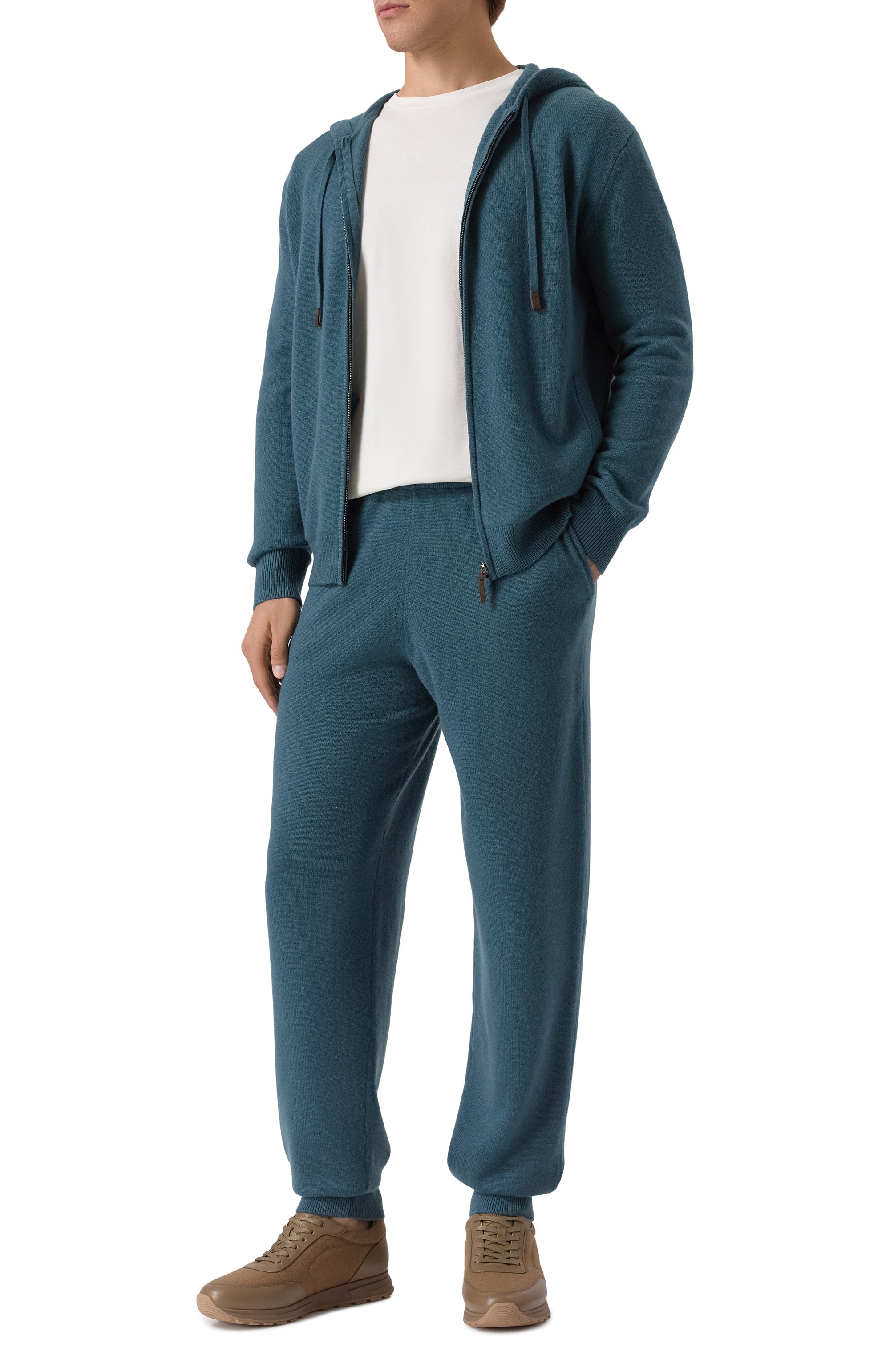 Комбинированные кроссовки wool & leather 12 STOREEZ, арт. 127006, фото 2