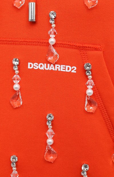 Хлопковое худи DSQUARED2, арт. S72GU0344/S25042, фото 5