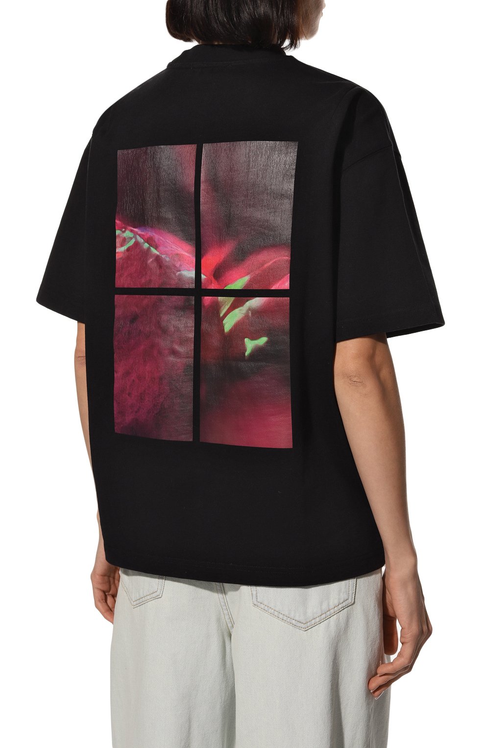 Хлопковая футболка A BETTER MISTAKE, арт. 05D12TS133W JS030PD, фото 4