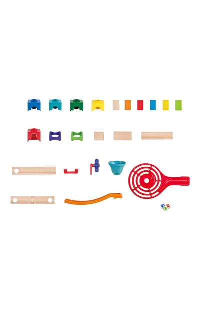 Игровой набор конструктор-лабиринт съезд шариков HAPE разноцветного цвета по цене 7620 руб., арт. E1101_HP, фото 5 Игровой набор конструктор-лабиринт съезд шариков HAPE, арт. E1101_HP, фото 5