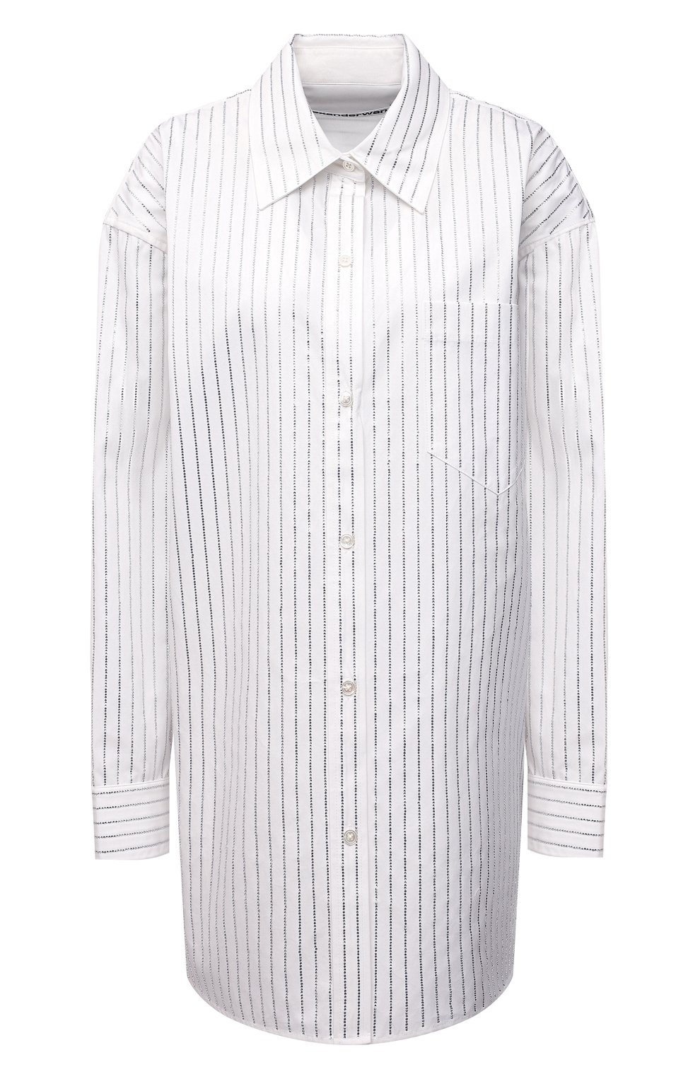 Хлопковая рубашка ALEXANDER WANG, арт. 1WC2211421, фото 1