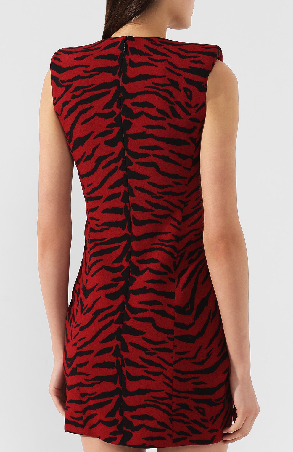 Платье с принтом SAINT LAURENT, арт. 580166/Y315V, фото 4