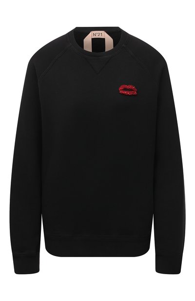 Женский хлопковый  свитшот N21, арт. 21I N2M0/E011/4063