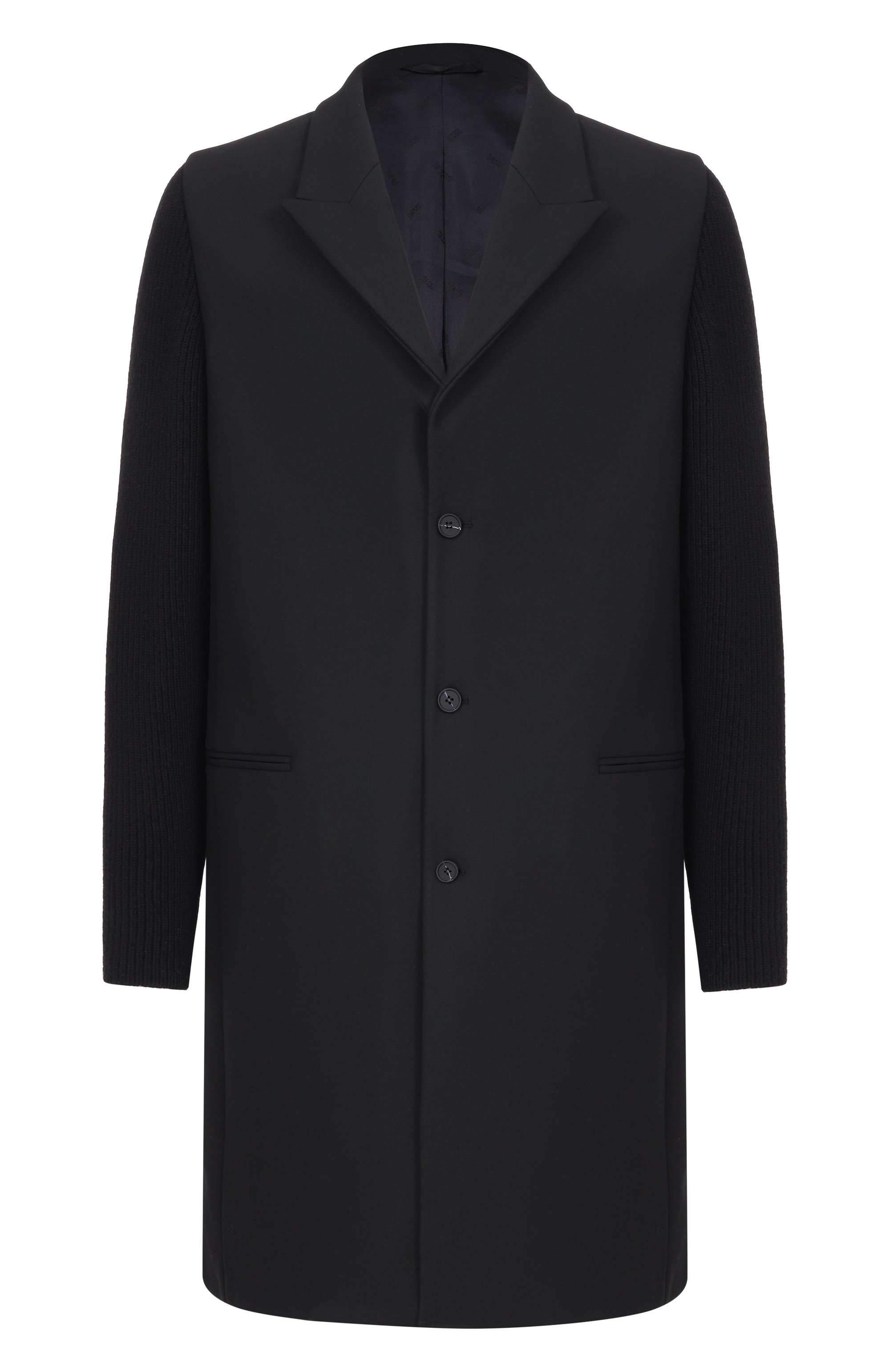 Комбинированное пальто DIESEL, арт. A20006/0BMCM, фото 1