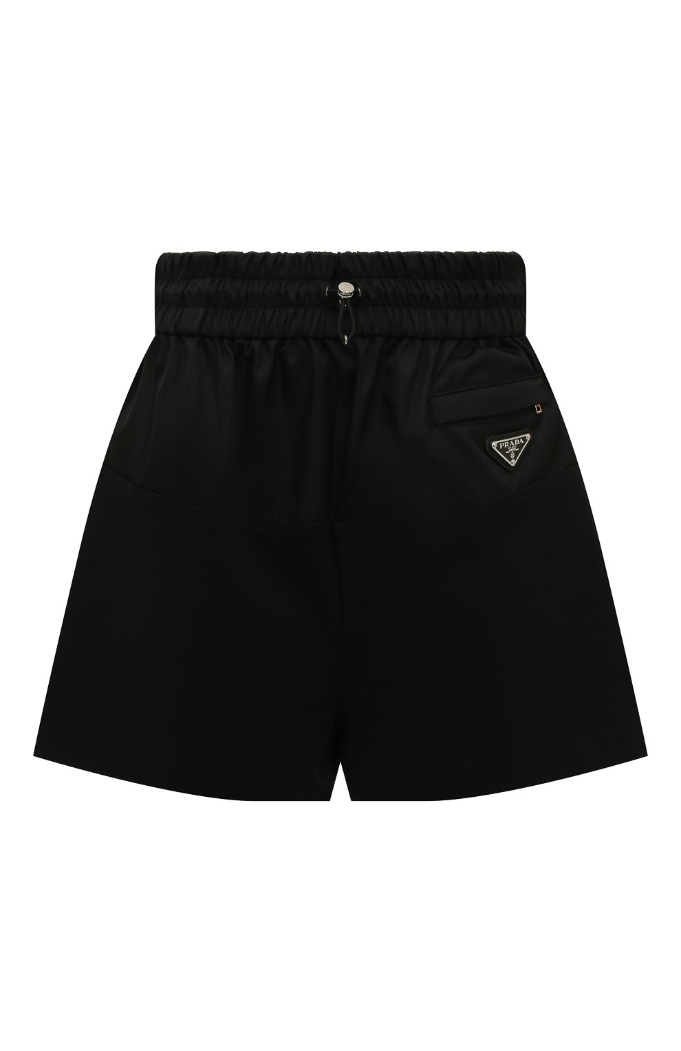 Шорты PRADA черного цвета по цене 78000 руб., арт. 132353-1YYA-F0806-212, фото 1 Шорты PRADA, арт. 132353-1YYA-F0806-212, фото 1