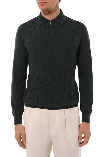 Поло из кашемира и шелка ZILLI, арт. KZP001M0330VSPK00, фото 3