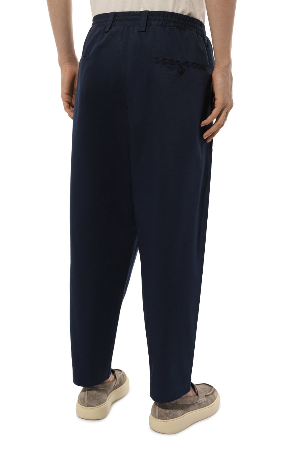 Хлопковые брюки MARNI, арт. PUMU0017A4/UTC311, фото 4