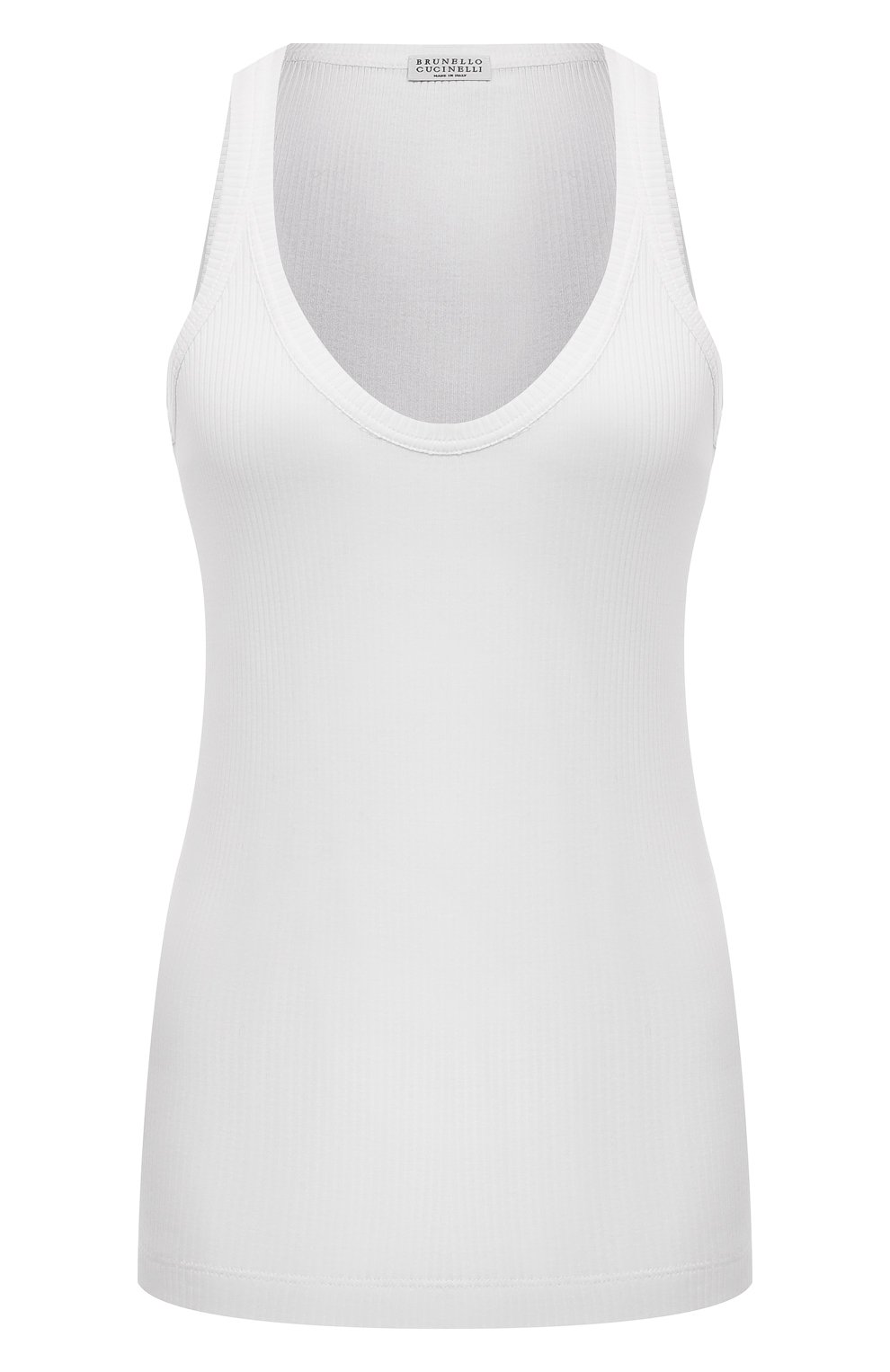Хлопковая майка BRUNELLO CUCINELLI, арт. MP990BM110, фото 1