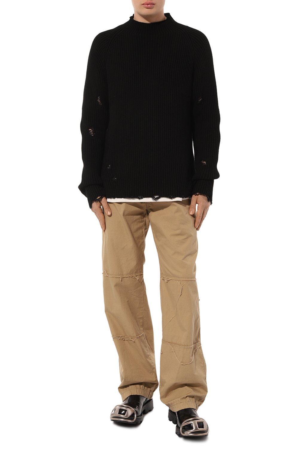 Кожаные ботинки d-hammer DIESEL, арт. Y03254/P5268, фото 2