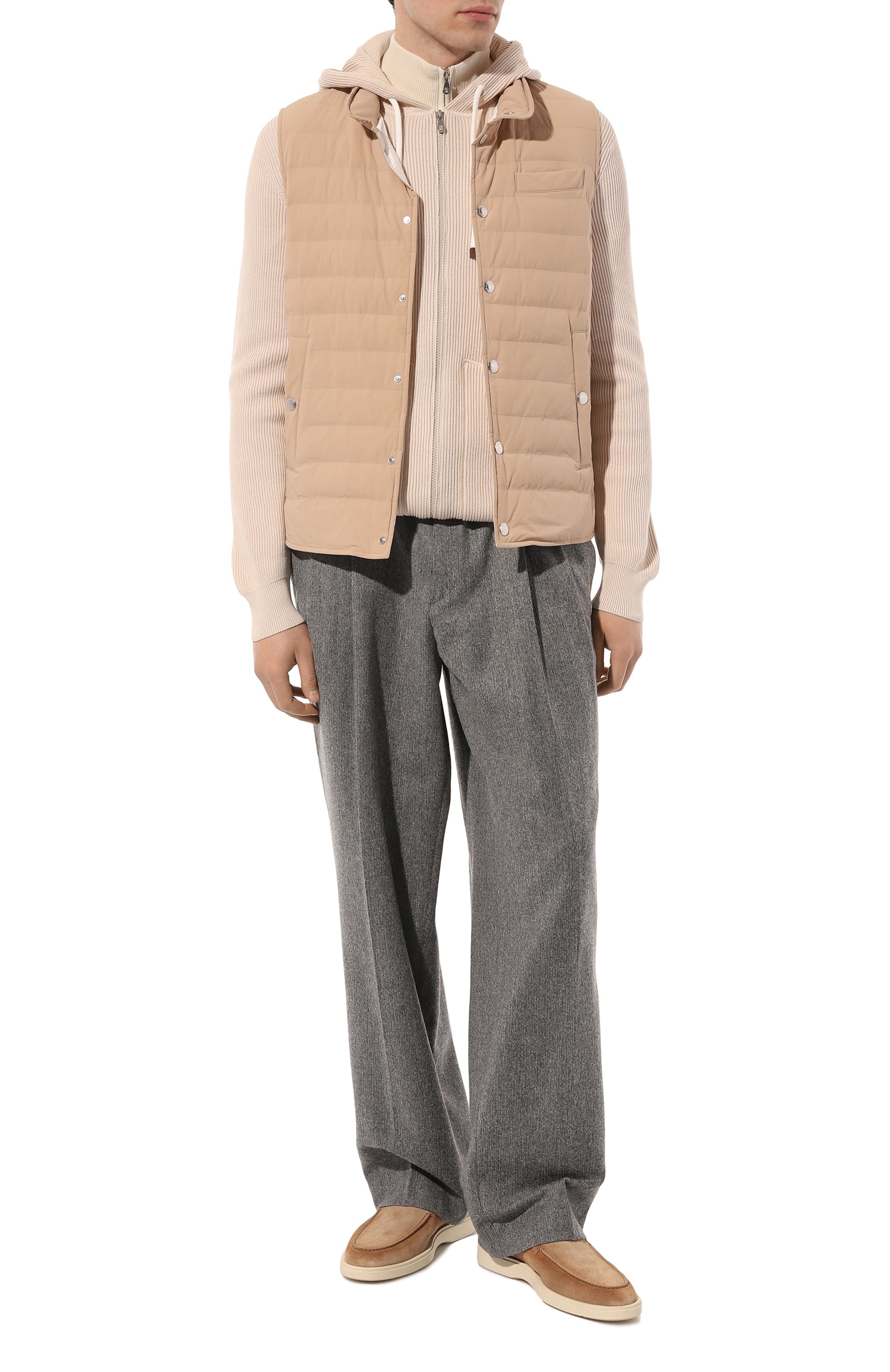 Хлопковый кардиган BRUNELLO CUCINELLI, арт. M2920B2311, фото 2