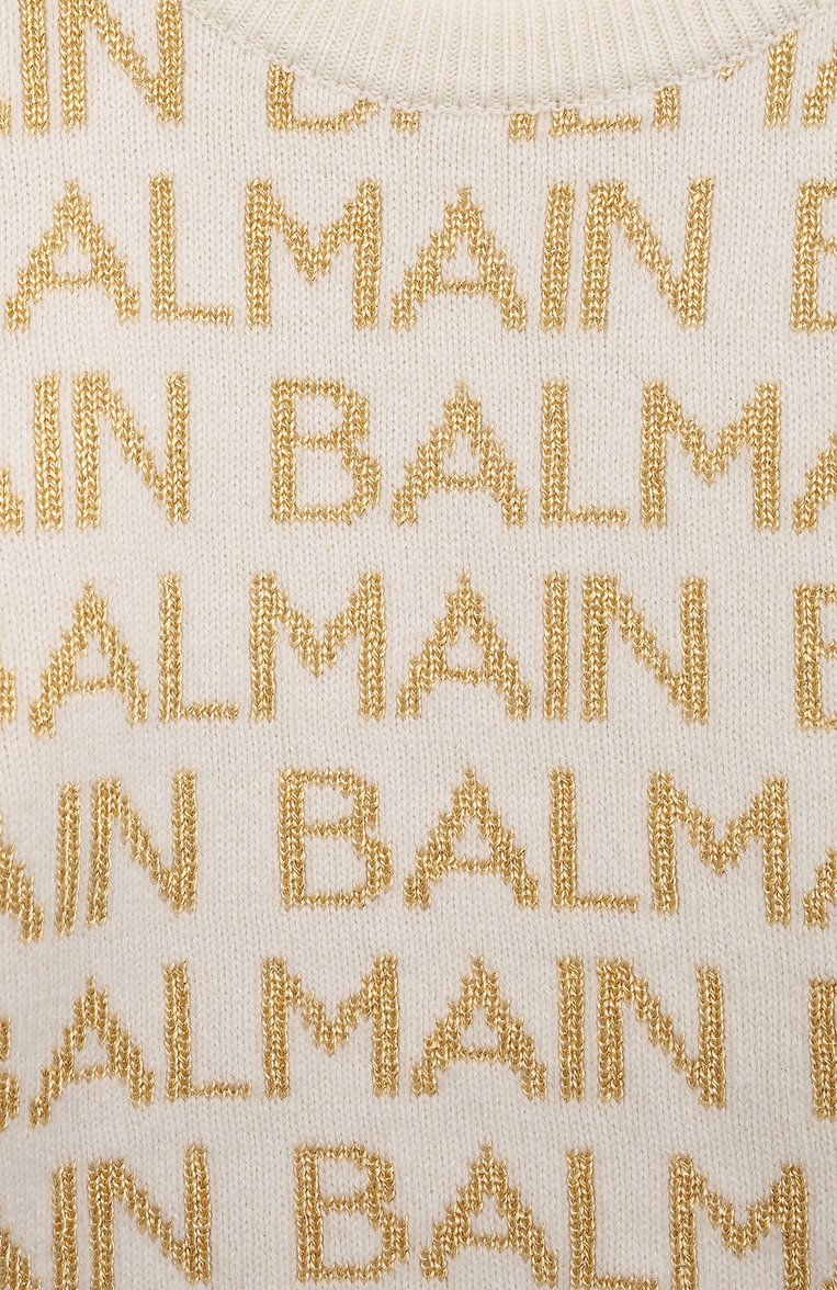 Пуловер из вискозы и шерсти BALMAIN, арт. BT9A10, фото 3