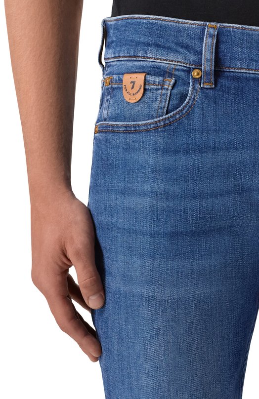 Джинсы Slimmy 7 For All Mankind 7TC4SC121C3 Синий  7TC4SC121C3 Фото 5