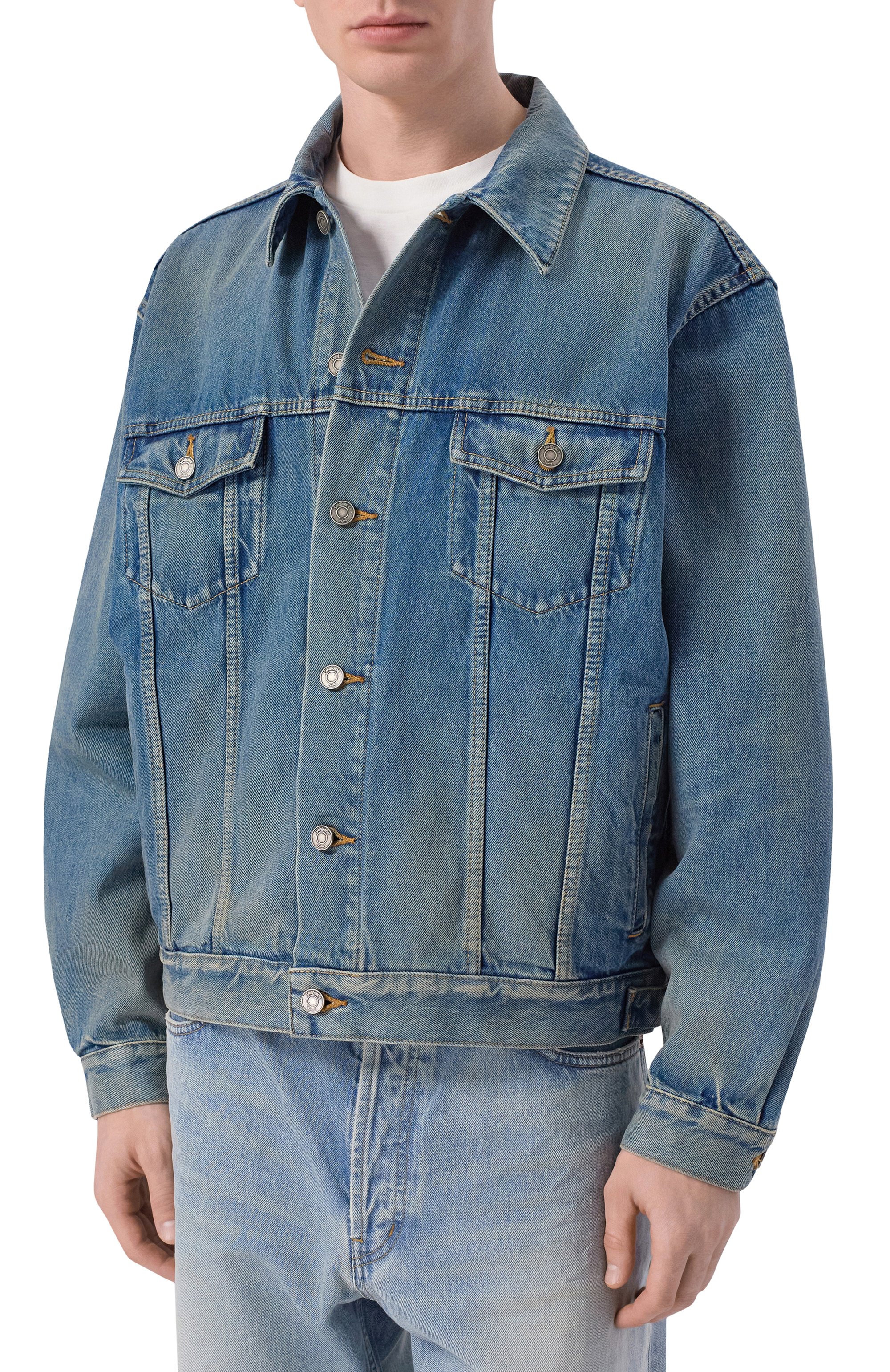 Джинсовая куртка SAINT LAURENT, арт. 859157/Y11CA, фото 3