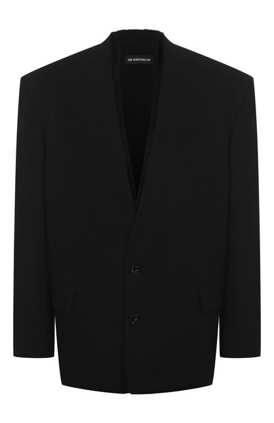 Мужской хлопковый пиджак ANN DEMEULEMEESTER, арт. B0013481/FA696