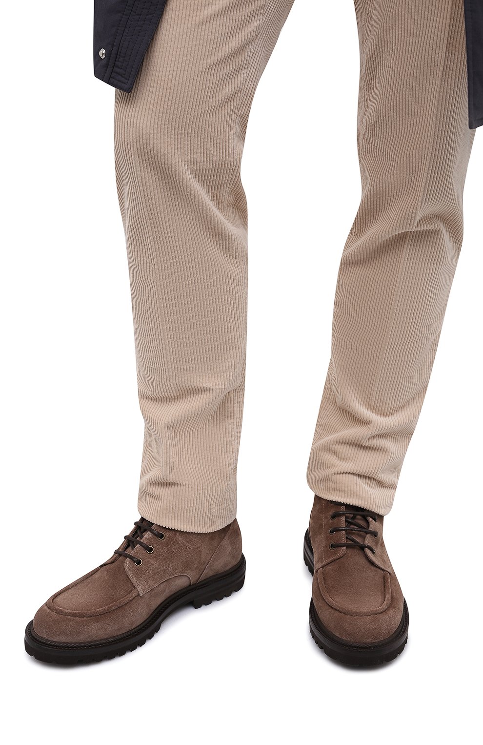 Замшевые ботинки BRUNELLO CUCINELLI, арт. MZUNETG828, фото 3