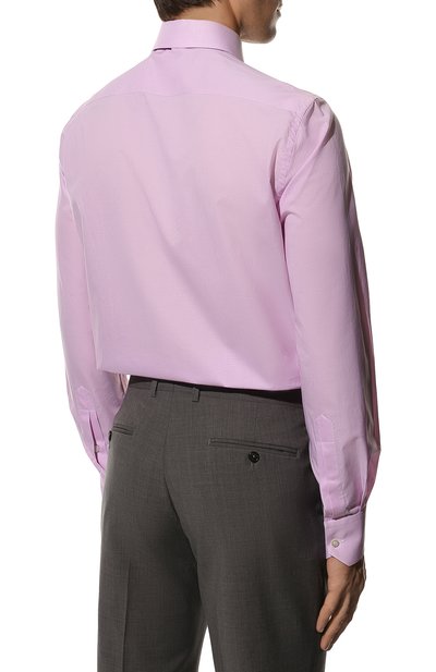 Хлопковая сорочка STEFANO RICCI розового цвета по цене 89950 руб., арт. MC003678/L108, фото 5 Хлопковая сорочка STEFANO RICCI, арт. MC003678/L108, фото 5