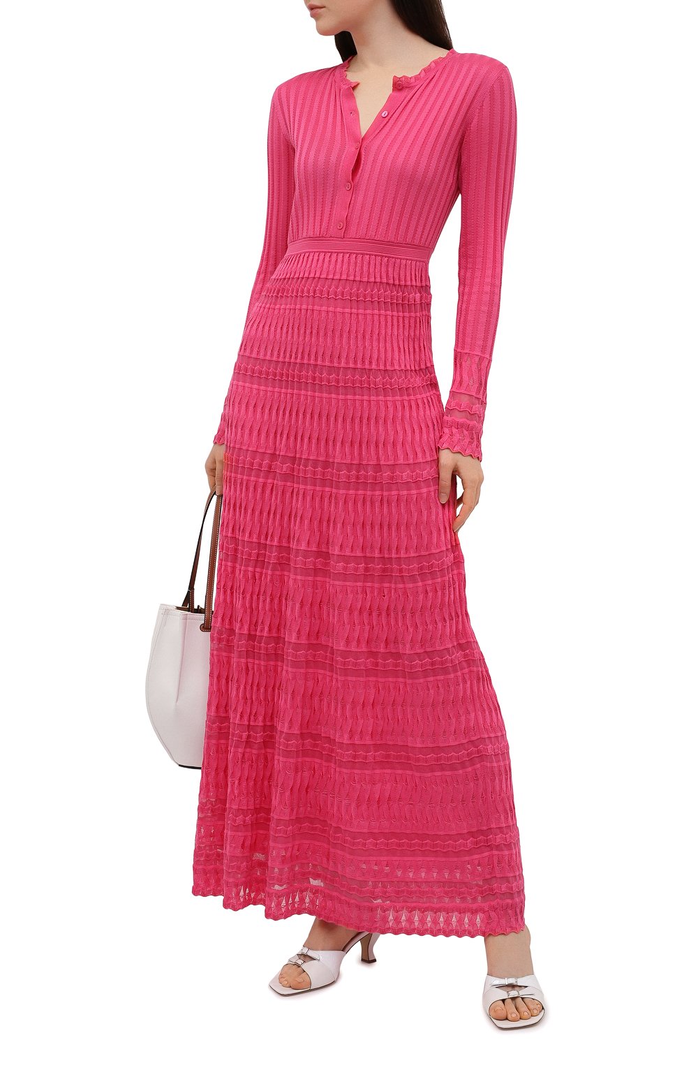 Платье из хлопка и вискозы M MISSONI, арт. 2DG00569/2K008G, фото 2