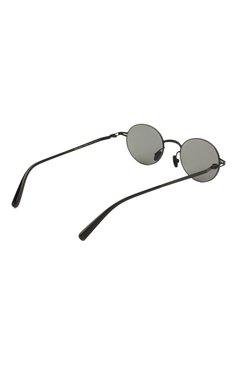 Женские солнцезащитные очки MYKITA черного цвета, арт. NA0K0/BLACK/GREY S0LID 002 | Фото 5 (Кросс-КТ: С/з-унисекс; Региональные ограничения белый список (Axapta Mercury): RU; Тип очков: С/з; Очки форма: Овальные; Оптика Гендер: оптика-унисекс)