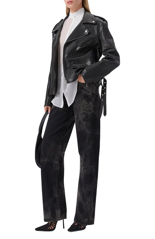 Блузка из хлопка и шелка Isabel Benenato DW81S26 Белый  DW81S26 Фото 2