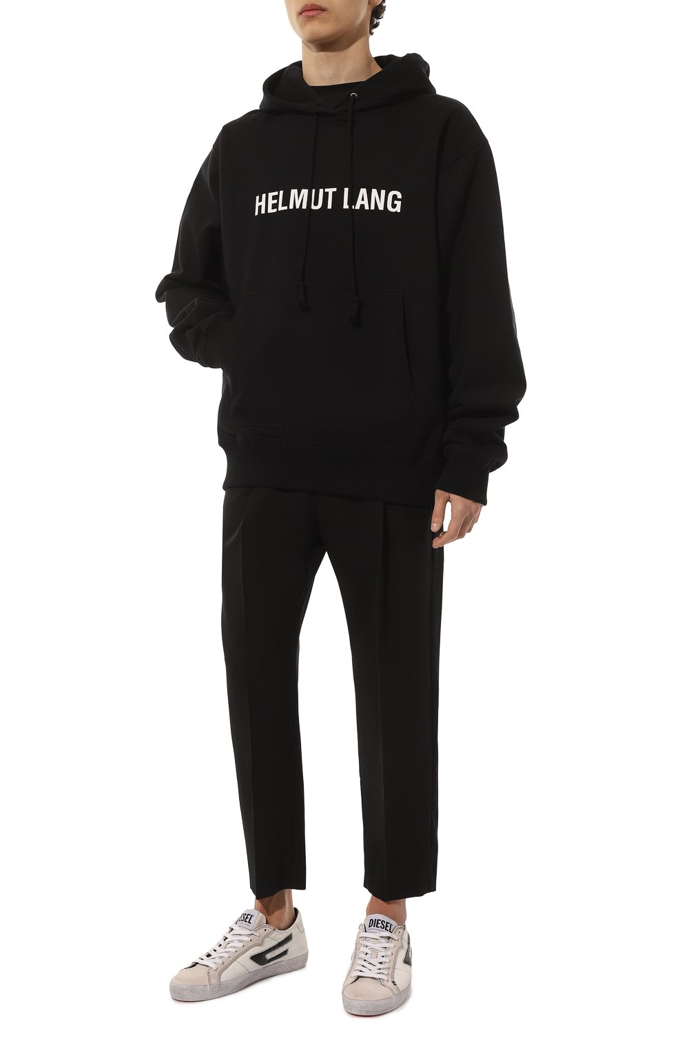 Брюки KAZUYUKI KUMAGAI черного цвета по цене 58800 руб., арт. AP22-038, фото 2 Брюки KAZUYUKI KUMAGAI, арт. AP22-038, фото 2