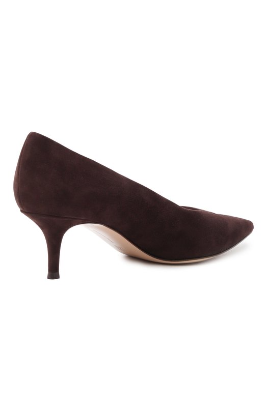 Замшевые туфли Robbie 55 Gianvito Rossi G22273.55RIC.CAMM0KA Коричневый  G22273.55RIC.CAMM0KA Фото 5