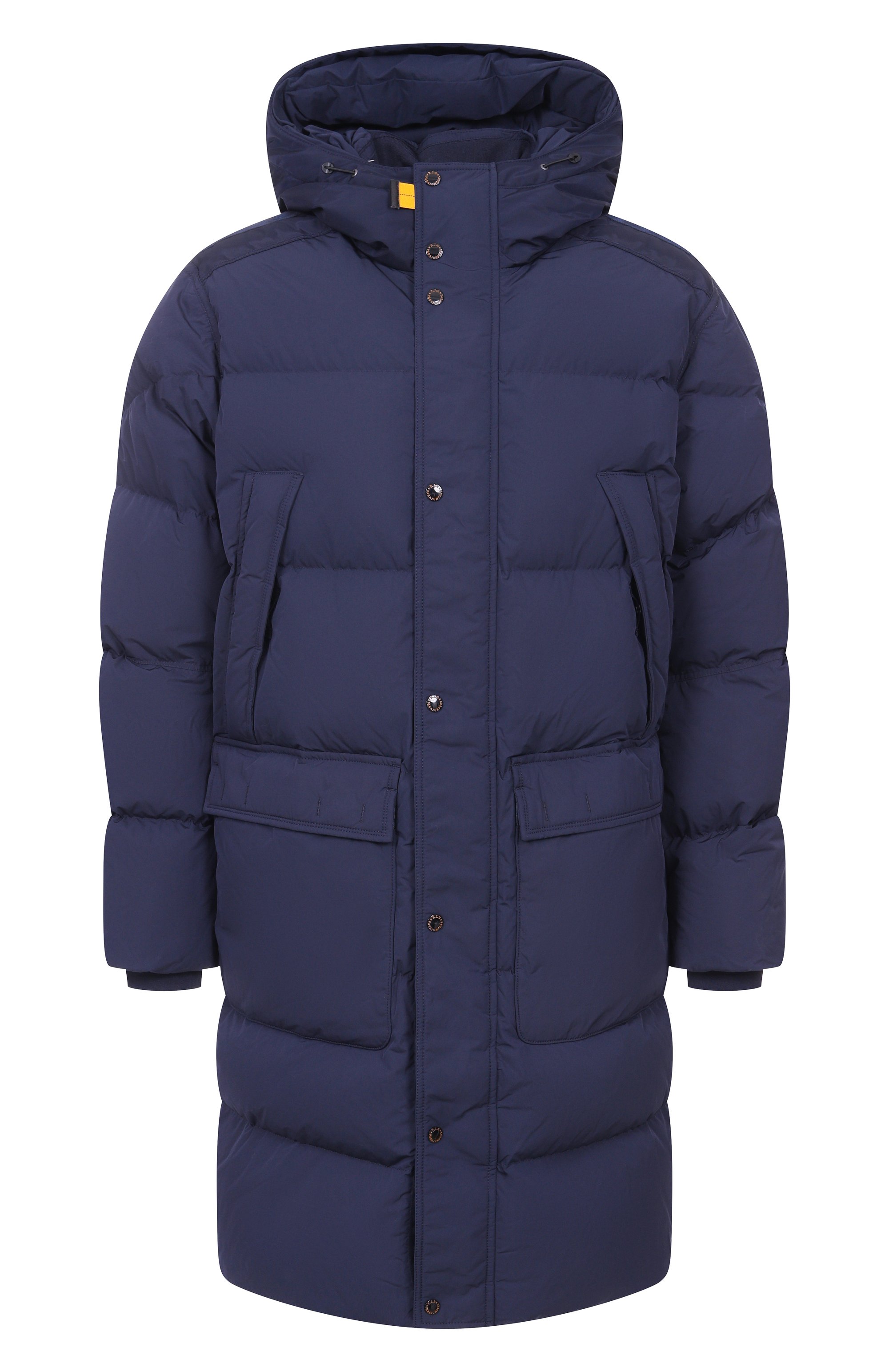 Пуховик PARAJUMPERS темно-синего цвета по цене 133000 руб., арт. 25WMPMPUHF04, фото 1 Пуховик PARAJUMPERS, арт. 25WMPMPUHF04, фото 1