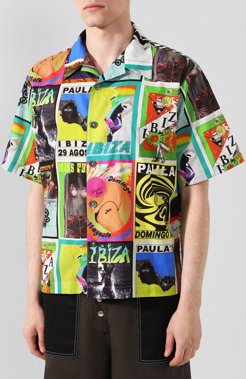 Хлопковая руб ашка loewe x paula's ibiza LOEWE, арт. H616337X03, фото 3