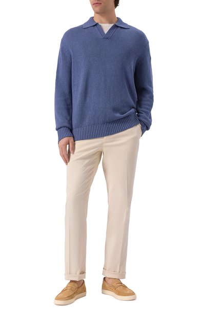 Поло из шелка и льна MVST, арт. 25E/X1P/0/A013/7660, фото 2