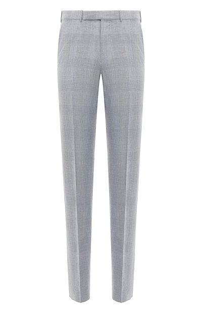 Мужские брюки из шерсти и льна ZEGNA, арт. 749F07A7/75TB12