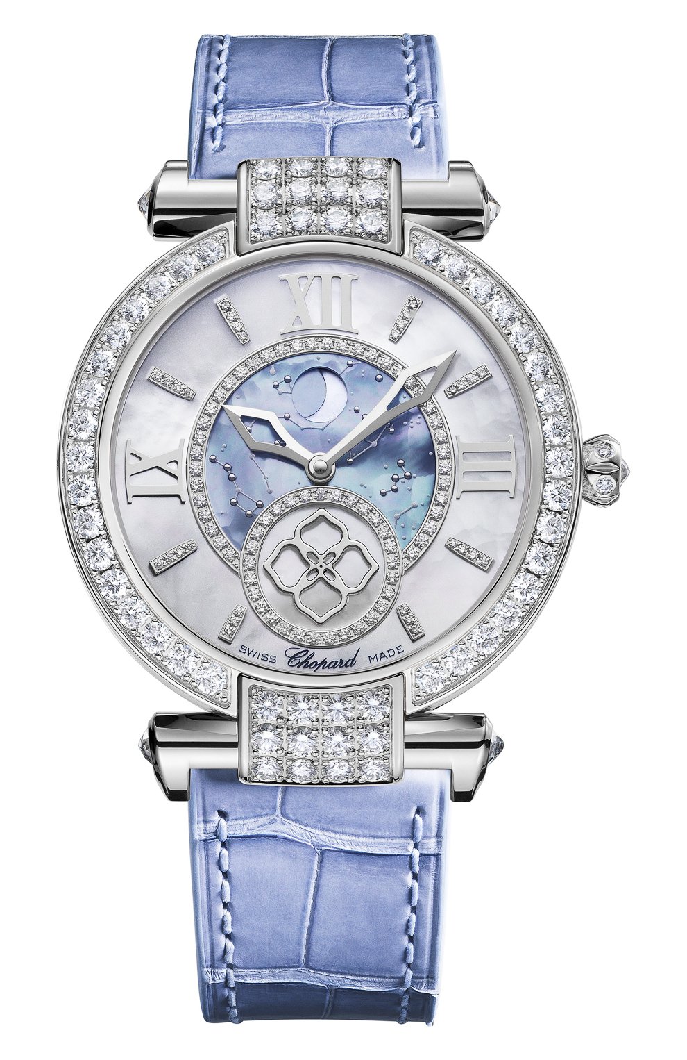 Часы white gold diamond blue CHOPARD, арт. 384246-1001, фото 1