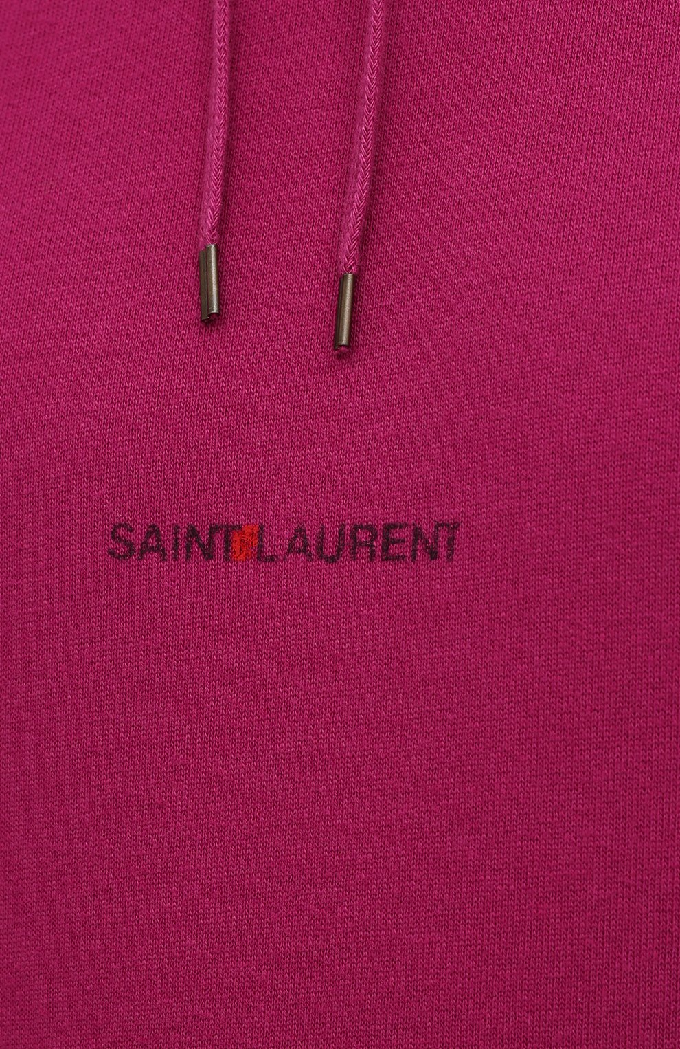 Хлопковое худи SAINT LAURENT, арт. 666166/YBQZ2, фото 5