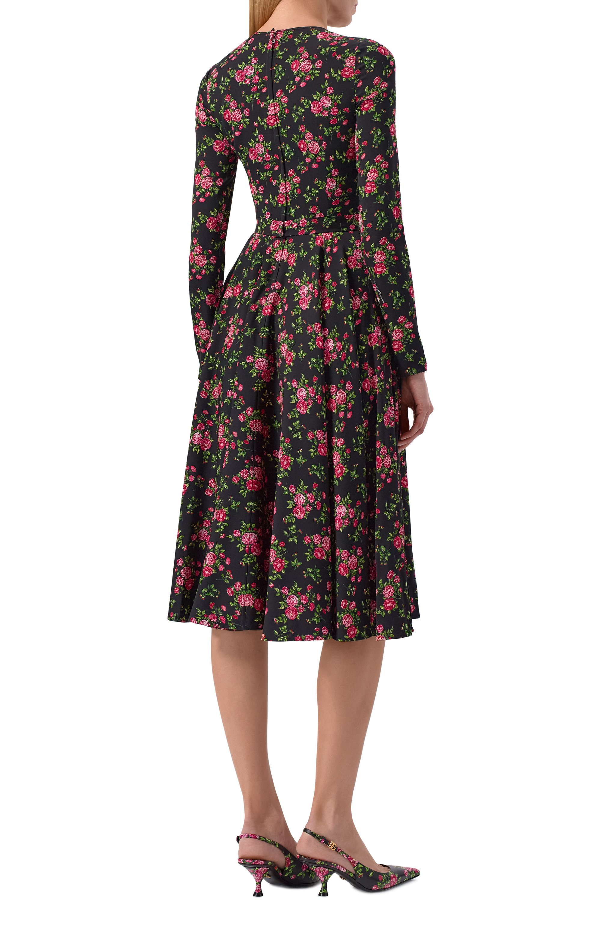 Шелковое платье DOLCE & GABBANA, арт. F60HMT/FSA8B, фото 3