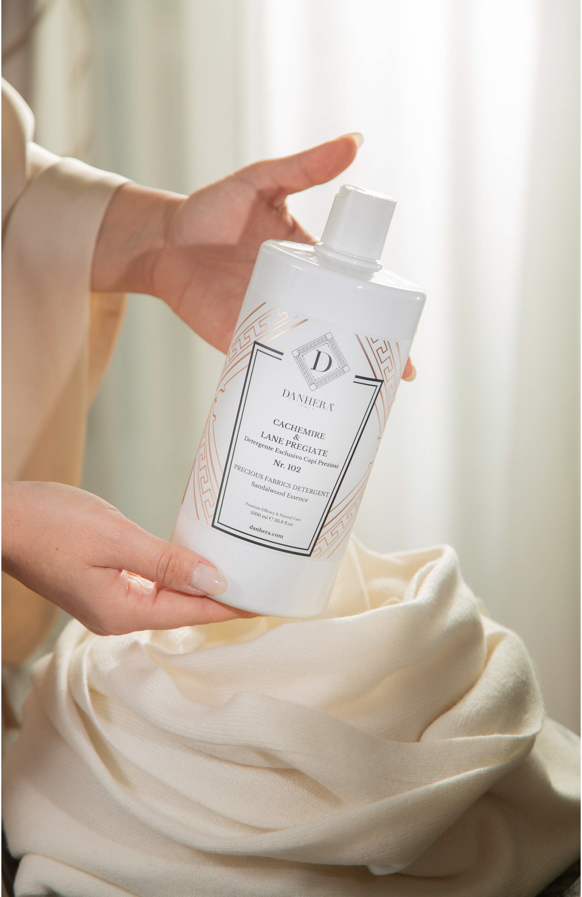Средство для стирки изделий из кашемира и шерсти №102 (1000ml) DANHERA ITALY, арт. DANHP102, фото 3