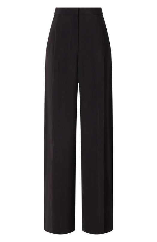 Брюки из вискозы и шерсти Mugler 25P1PA0493196 Чёрный 25P1PA0493196