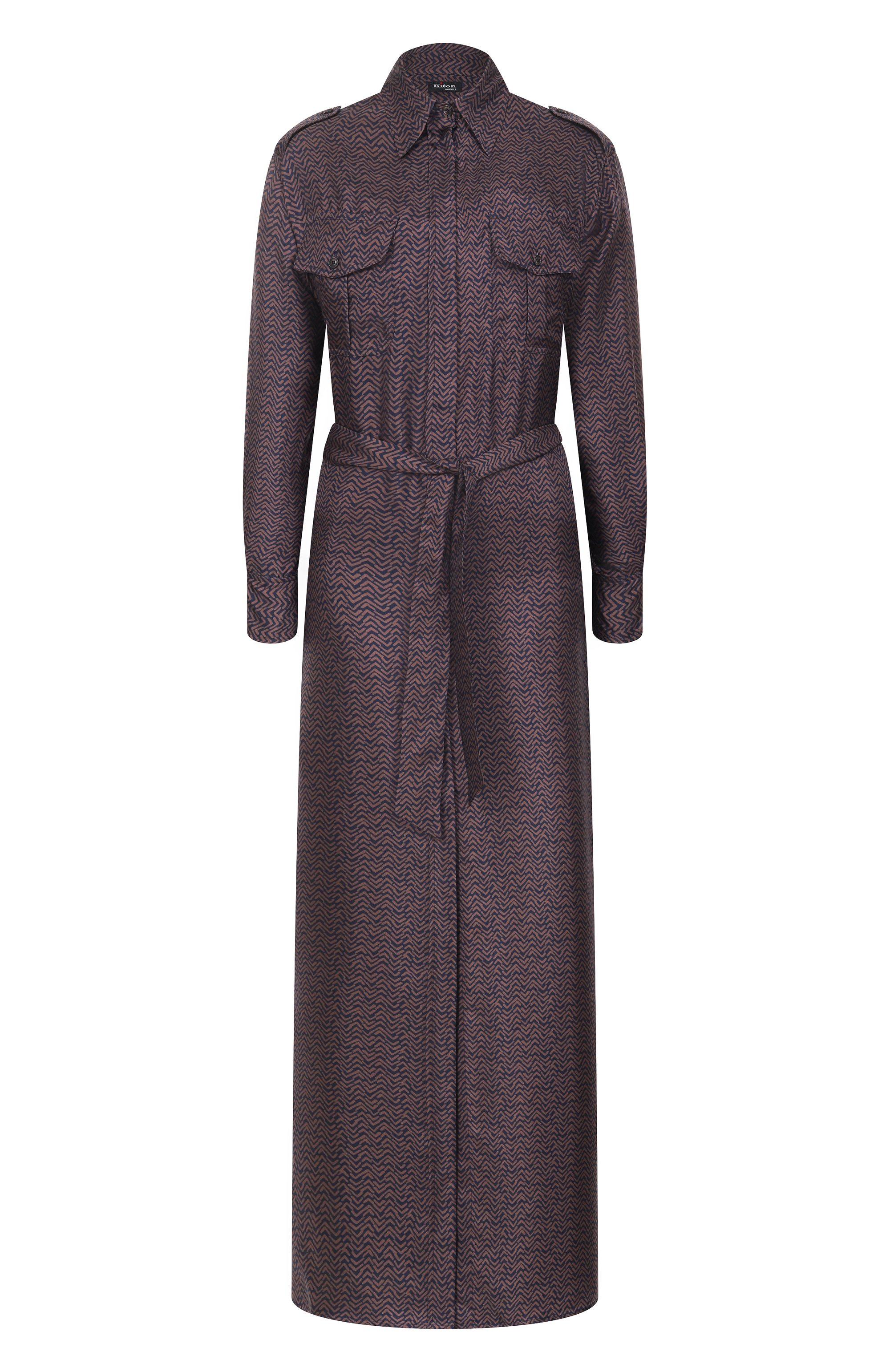 Шелковое платье KITON, арт. D47321K0586G07, фото 1