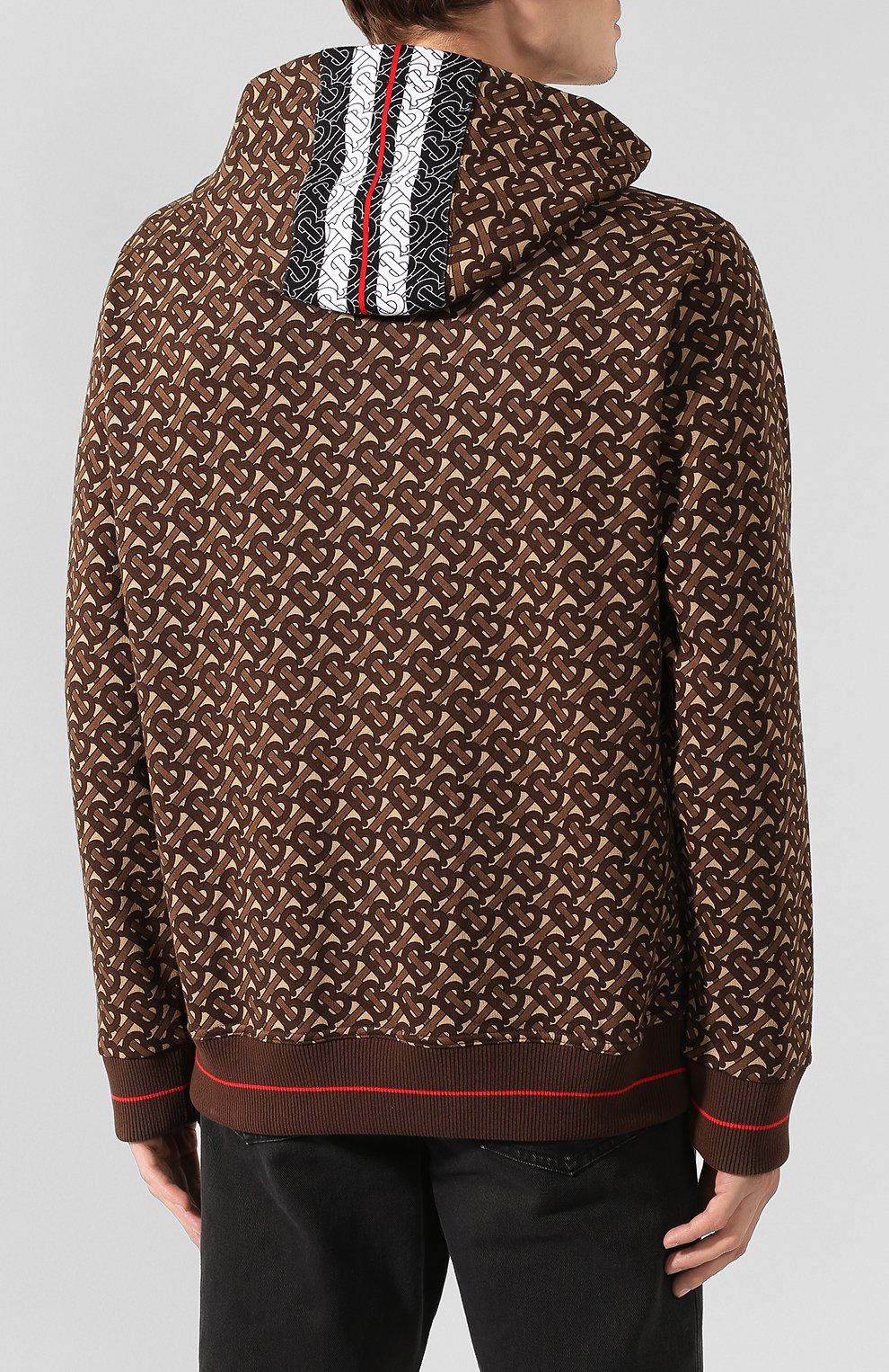 Хлопковое худи BURBERRY, арт. 8018241, фото 4