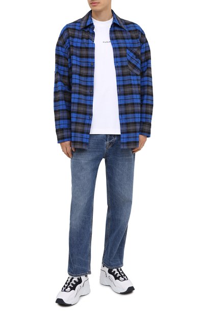 Хлопковая футболка ACNE STUDIOS, арт. BL0198, фото 2