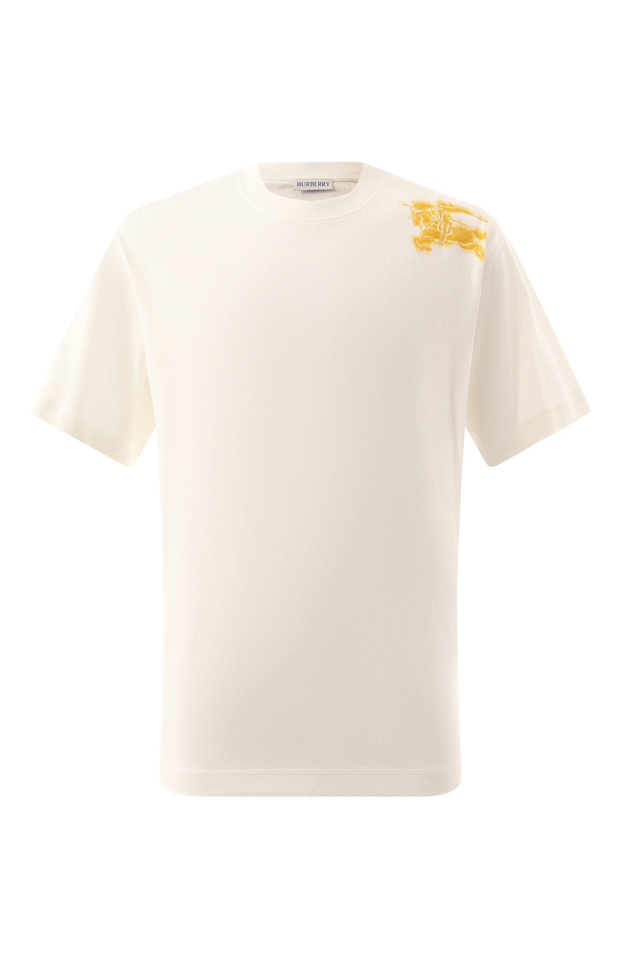 Хлопковая футболка BURBERRY, арт. 8090433, фото 1