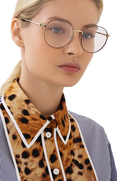 Оправа VALENTINO золотого цвета по цене 24200 руб., арт. 1020-3003, фото 2 Оправа VALENTINO, арт. 1020-3003, фото 2