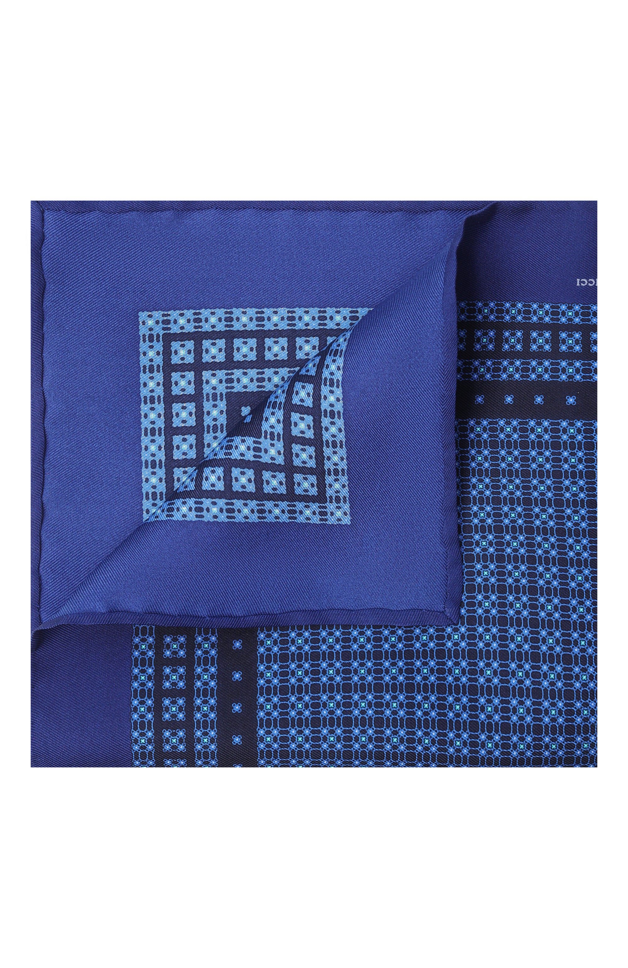 Шелковый комплект из галстука и платка STEFANO RICCI, арт. DH/59101, фото 5